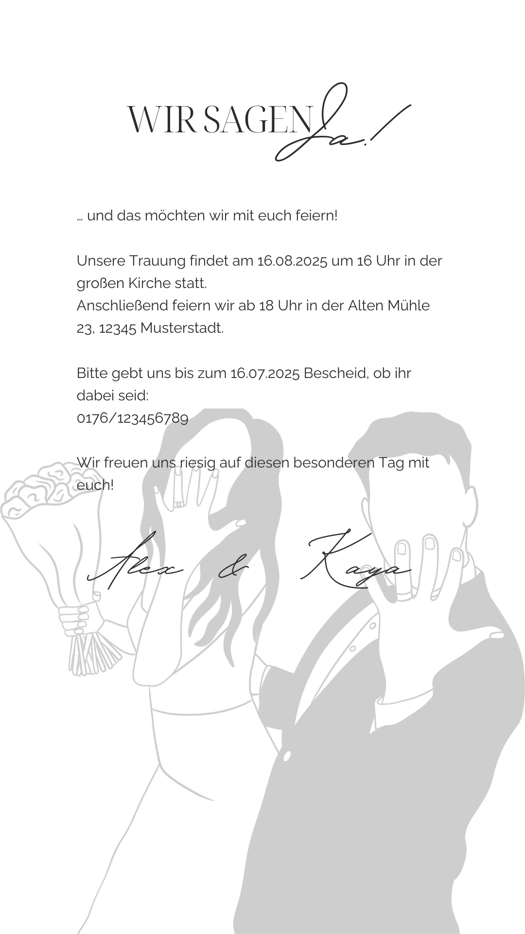 Frech, verliebt, verlobt – und bald verheiratet!